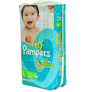 Pampers 帮宝适 绿帮系列 纸尿裤 L54片 日版