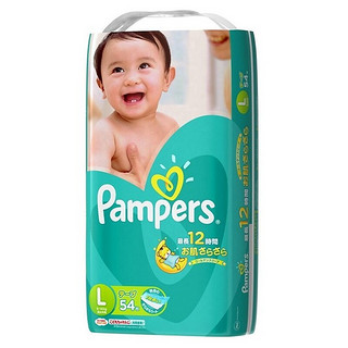 Pampers 帮宝适 绿帮系列 纸尿裤 L54片 日版