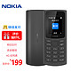 NOKIA 诺基亚 105 4G手机 黑色