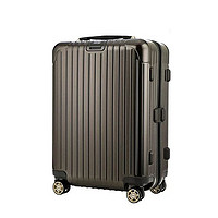 黑卡会员：RIMOWA 棕色大容量行李箱 83053334 21寸