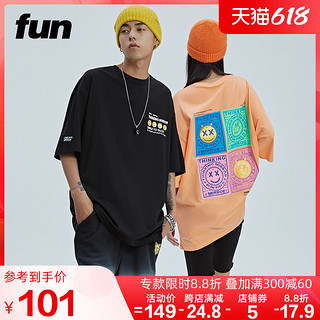 Fun 中性短袖T恤 FMT11609B-670869