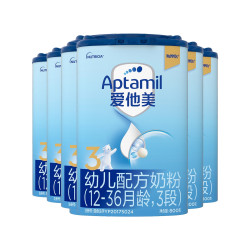 Aptamil 爱他美 经典版 幼儿奶粉 国行版 3段 800g*6罐