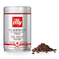 百亿补贴、周三购食惠：illy 意利 中度烘焙 意式拼配咖啡粉 250g