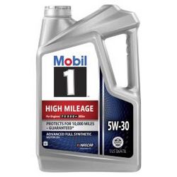 Mobil 美孚 美国原装海外进口  全合成机油 5W-30 高里程SP级 4.73L（5Qt）