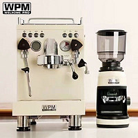 WPM 惠家 意式咖啡机组合 米白色