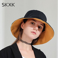SKXK 双面双色防晒帽UPF50