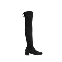 STUART WEITZMAN 女士黑色牛皮长靴 MIDLAND S5721 BLK