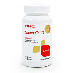 GNC 健安喜 辅酶Q10软胶囊 200mg 30粒