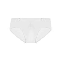 璞履 踏浪系列 男子那不勒斯风格泳裤 亮白色 M 腰间包扣款