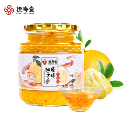 HENG SHOU TANG 恒寿堂 蜂蜜柚子茶 水果茶蜜炼果酱500g  搭配早餐