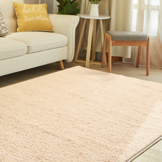 宝仕道 蛋糕绒地毯 银杏黄 100*200cm 升级款
