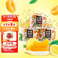 水果时光 砀山水果罐头 黄桃罐头210g*5罐