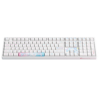 Akko 艾酷 3108RF 玉桂狗 20周年联名款 108键 2.4G双模机械键盘 白色 AKKO CS樱花轴 RGB