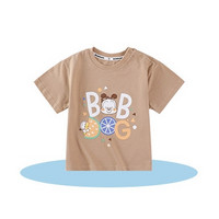 BoBDoG 巴布豆 男童短袖T恤
