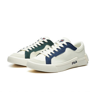 FILA FUSION Morden Chic-FMC系列 男子运动板鞋 T12M125107F-GB 白蓝 40