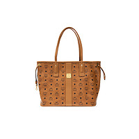 MCM Liz Visetos双面购物袋女士涂层帆布托特斜挎包 MWPAAVI02CO0COGNAC