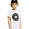 CONVERSE 匡威 CV2222178GS-003 儿童T恤 纯白色 110/52cm