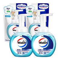 Walch 威露士 泡沫抑菌洗手液 900ml(225ml*2瓶+225ml*2袋)