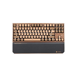 HEXGEARS 黑峡谷 X3 87键 双模机械键盘 浓情巧克力 凯华BOX玫瑰红轴