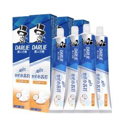 DARLIE 好来 牙膏超白密泡小苏打 140g*4支