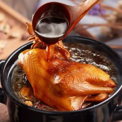 乡盛老汤扒鸡500g只德州正宗扒鸡特产卤味熟食