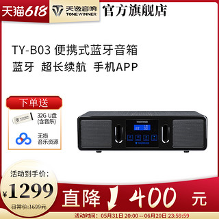 TONEWINNER 天逸 TY-B03 TY-B03蓝牙便携式户外小音响