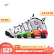  NIKE 耐克 胜道运动 Nike 耐克 AIR MORE UPTEMPO '96 男子白彩虹运动休闲鞋 DV1233-111　