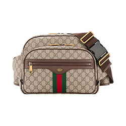 GUCCI 古驰 男士双G压纹中号单肩斜跨背包 550648-9VEWT-8747