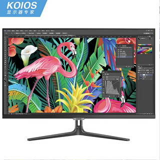 KOIOS 科欧斯 K2723UH 27英寸IPS显示器（3840*2160、98%DCI-P3、Type-C60W、HDR600）