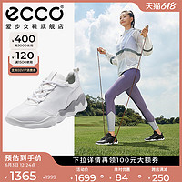 ecco 爱步 休闲鞋女 真皮潮流运动鞋跑步鞋老爹鞋女 跃乐810823