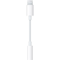 Apple 苹果 Lightning转3.5mm 耳机插孔转换器 白色