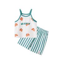 儿童背心短裤套装