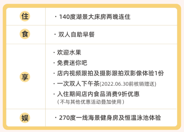 可叠加4倍积分,6月底前入住额外获双人下午茶!大理洱海天域英迪格酒店 140度湖景大床房2晚套餐(含双早+店内跟拍双影像体验)
