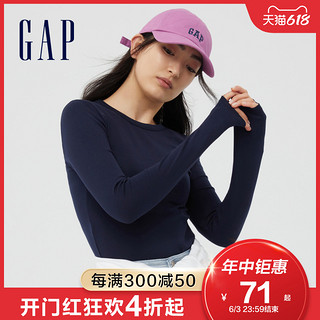 Gap 盖璞 241908 女士圆领打底衫