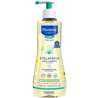 Mustela 妙思乐 Stelatopia思恬雅婴幼儿舒敏沐浴油 500ml 温和保湿滋润皮肤