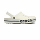 crocs 卡骆驰 拖鞋男鞋女鞋洞洞鞋休闲鞋贝雅卡骆班情侣小白鞋沙滩女鞋凉鞋205089 白/深蓝-126 43(270mm)