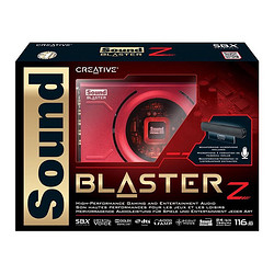 CREATIVE 創新 Sound Blaster Zx PCIe接口音樂游戲高清聲卡 With Control Module