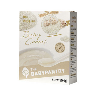 BabyPantry 光合星球 babycare旗下品牌 新西兰原装进口宝宝营养高铁米糊 混合谷物粉