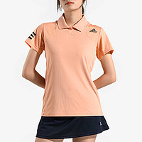 adidas 阿迪达斯 春夏女子网球运动休闲短袖POLO衫