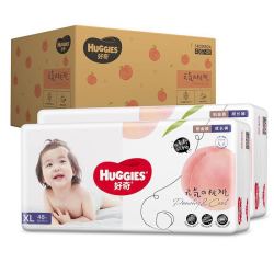 HUGGIES 好奇 铂金装 婴儿拉拉裤 XL96片
