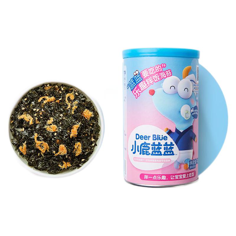 小鹿蓝蓝 婴幼儿海苔碎拌饭料 40g