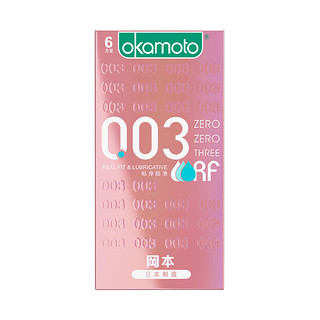 OKAMOTO 冈本 003系列 贴身超滑安全套 6片装