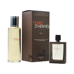 HERMÈS 爱马仕 大地男士香水套装 EDT（125ml+30ml）