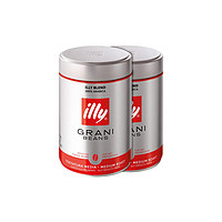 88VIP：illy 意利 咖啡豆原罐装 中度烘焙  250g*2罐