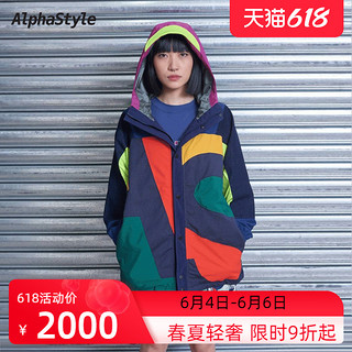 AlphaStyle 中性派克外套 MASL-3008