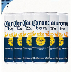 Corona 科罗娜 墨西哥风味啤酒330ml*6听装