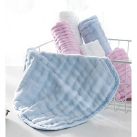 PLUS会员：全棉时代 婴儿口水巾 25*25cm 6条/盒
