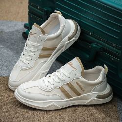 warrior回力22春季新款男鞋时尚透气厚底休闲鞋男简约小白鞋男