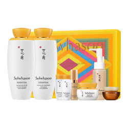 Sulwhasoo 雪花秀 滋盈肌本润颜水乳礼盒装（赠洁颜泡沫50ml+滋盈水15ml+人参精华5ml+滋盈乳15ml+滋盈面霜15ml+胶原乳霜5ml）