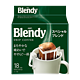  AGF Blendy 挂耳咖啡 原味咖啡 18袋　